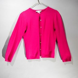 Girls Pink Cashmere Sweater
